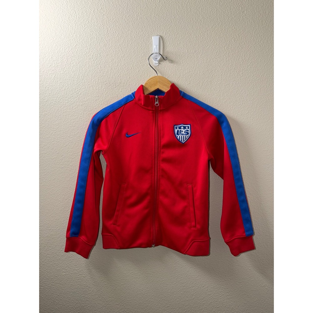 Boys Nike USA Soccer Jacket Size Small